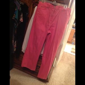 COPY - Susan Bristol Jeans sz 10 pink/coral color